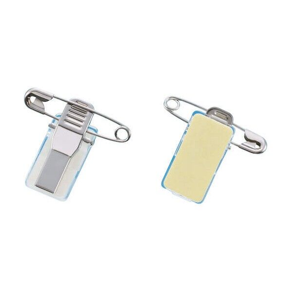 名札用両用クリップ 88283 CS-6W 6個...