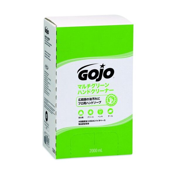 7265 マルチグリーンハンドクリーナー ディスペンサー用2000ML 7265-04 1点