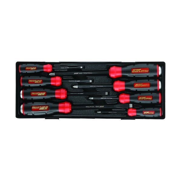 JTC Auto Tools 8PCS ノンスリップドライバーセット JTCK7084 1セット...