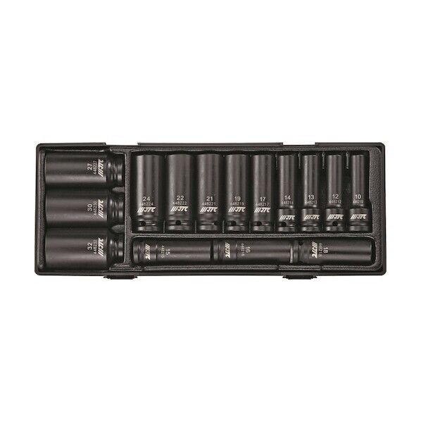 12.7mm 15PCSディープインパクトソケットセット