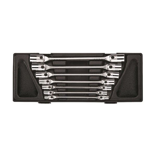 JTC Auto Tools 7PCS ダブルソケットフレキシブルレンチセット JTCK6072 1セット...