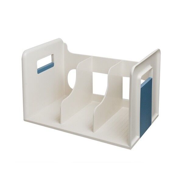 プレーンスタイル ブックエンド ブルー PLS-BE1-B 1点