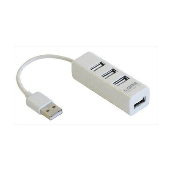 ナカバヤシ 4ポ-トUSB2.0ハブ UH-2304NW 1点