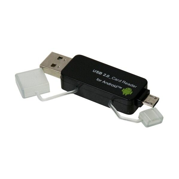 USB・mUSBSDカードリーダー・ライターブラック CRW-DSD63BK 1点