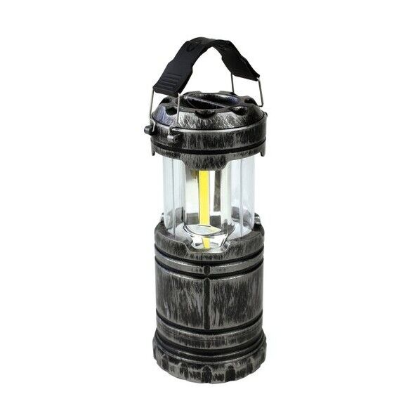 懐中電灯にもなるLEDランタン シルバー DLB-004LTDS 1点