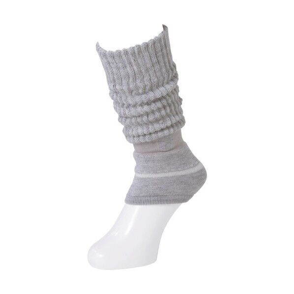 靴下サプリまるでこたつレッグウォーマーフリー グレー 533-992B-99-60 1足...
