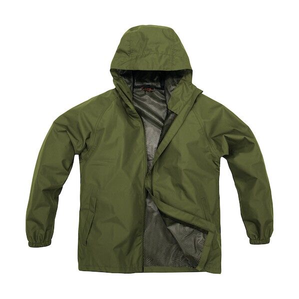 B-1003 LIGHTレインスーツ カーキ LL H1000BB-LL   1点