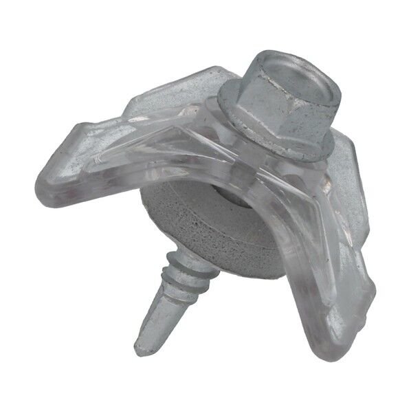 波板スクリュー(鉄)箱 5×25クリアー 4979874828590 100本