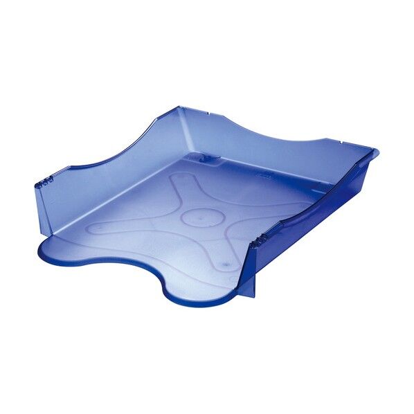 メガタフトレー クリアブルー クリアブルー 286×65×340mm DA-2658-CB 1個