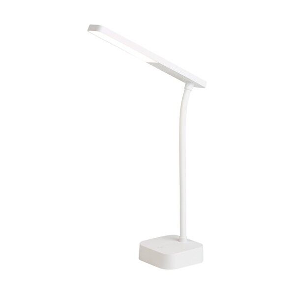 ソニック スリムLEDデスクライト USB充電式 85×295×235mm ホワイト UL-6588-W 1個