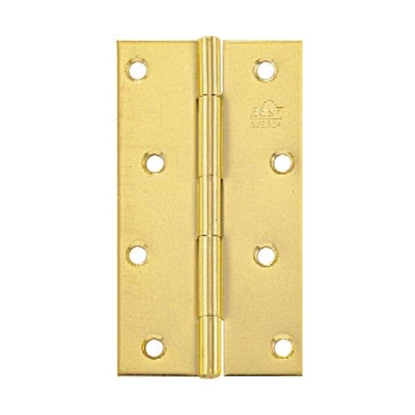  ステンレスゴールド角蝶番 102mm 4901099048323 2個...