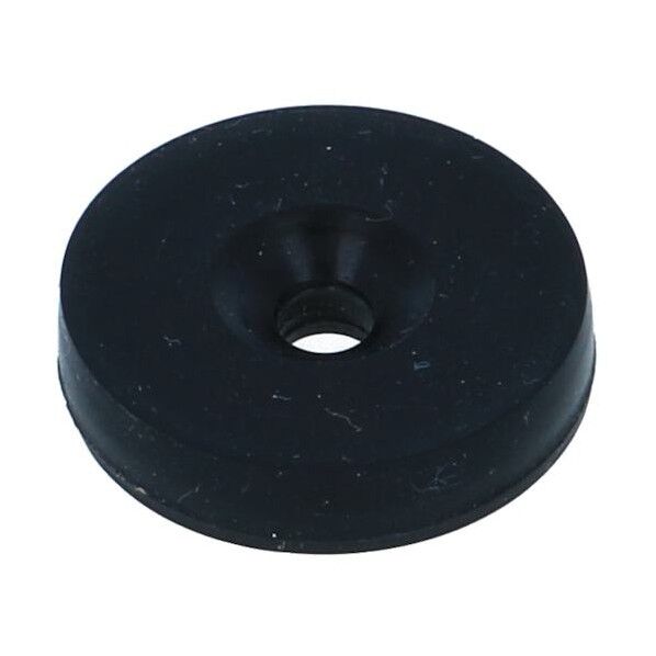 ネオジム丸型(シリコン穴付) パイ20×5 ブラック