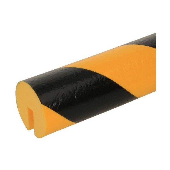 バンパープロ BP7 エッジ 丸 40×1M 黄/黒