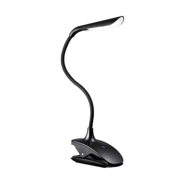 調光式フレキシブルクリップライトブラック CFL05W02BK 1個...