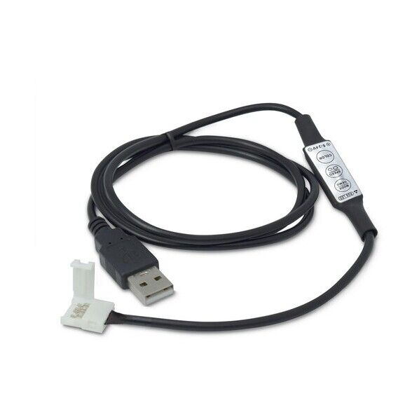 LEDテープ電源ケーブル 4pin コントローラー付きLEDテープ電源ケーブル 100cm