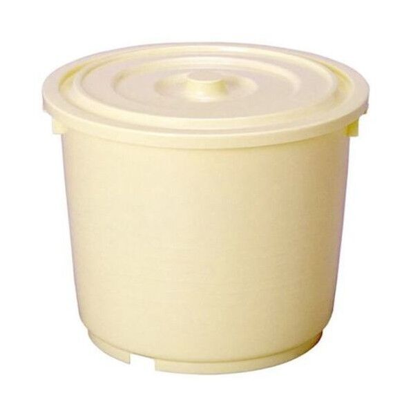 漬物だる 蓋付 BL-13 クリーム色 BL-13 HUTATUKI CR 1点...