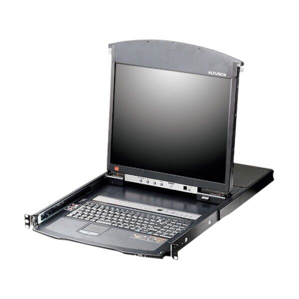 17インチLCD KVMドロワー ショートレール KL1508AiMJJS 1式