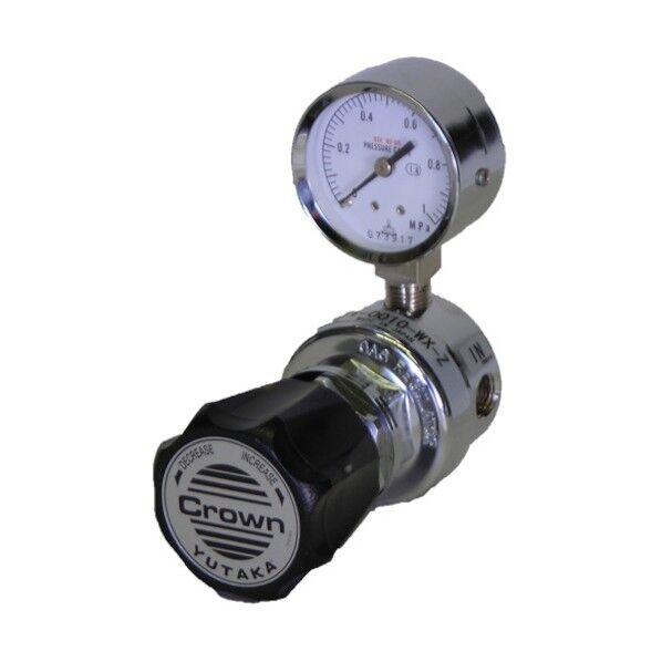 ブラス製配管用一段式精密圧力調整器 窒素用