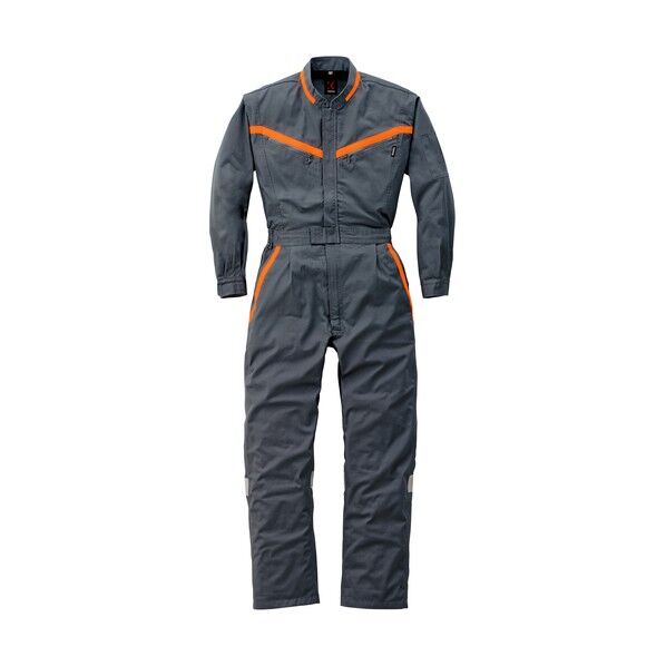 反射型つなぎ服 チャコールグレー 3L 12-209-G2-3L 1着