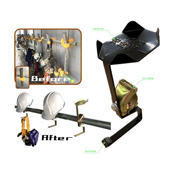  安全ラック 黒 Y-AA001...