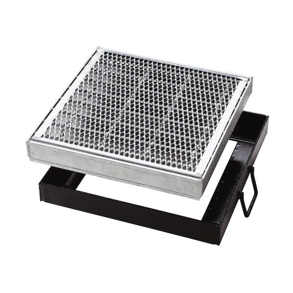 ヨド EX グレーチング 正方形ますぶた(落し込み式) EX XW4h50.T25