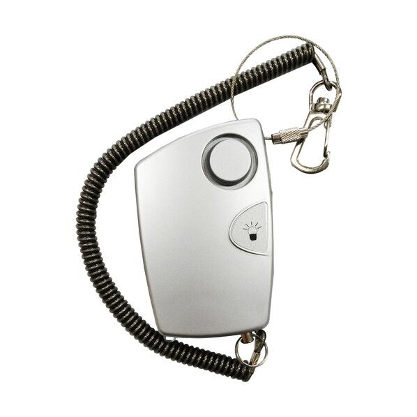 SOSスリム防犯ブザー SV シルバー SB-004...