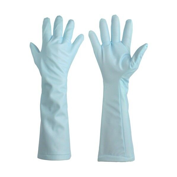 ウインセス ブルー中低温用耐熱手袋ロング LL ライトブルー BL3974LG-LL-1P 1双...