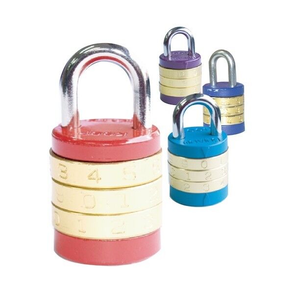 丸型3段文字合せ錠15 15mm 10410 1個