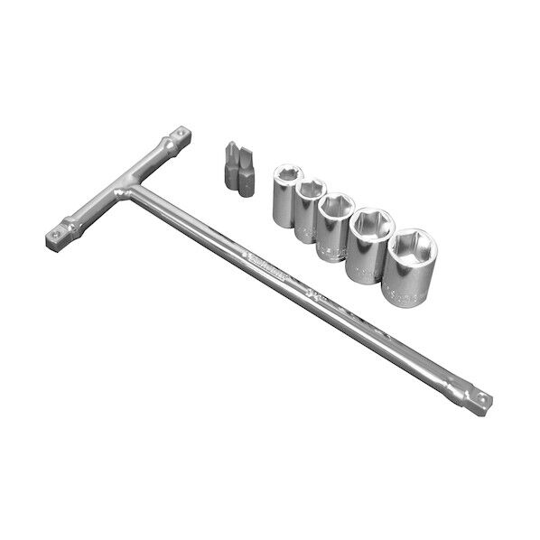 AP 1/4DR T形ハンドルセット ミリ(8点組)