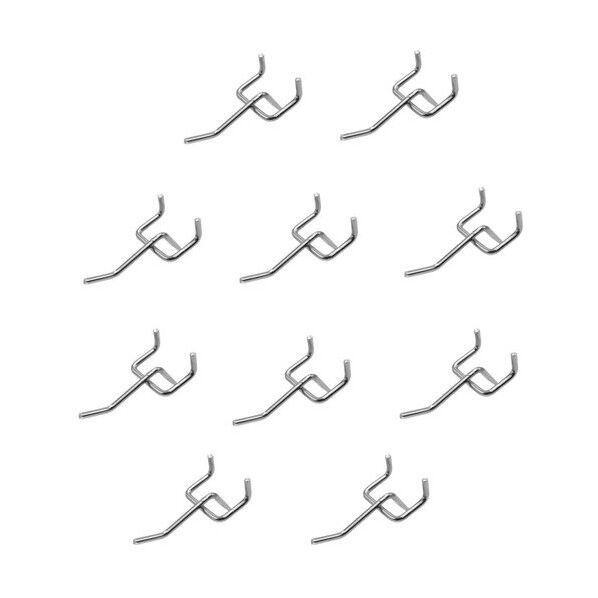  AP 穴あきパネル用T形フック(10個入) 2026000012490 1セット...