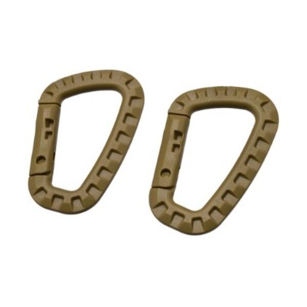  プラスチックカラビナデザートタン(2個入)OG674 2032000006742 1個...