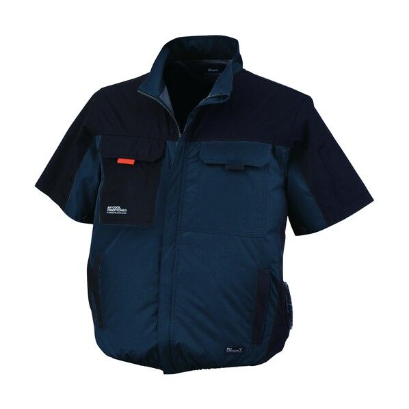 空調服遮熱半袖ブルゾン