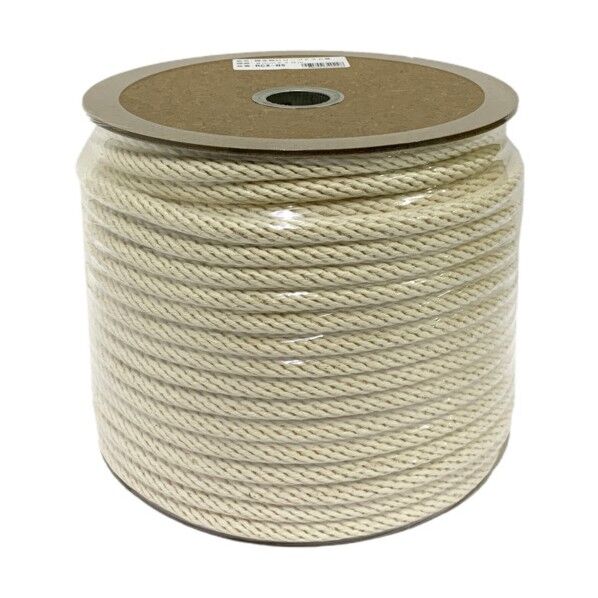 ロープ 綿金剛打ロープドラム巻 9mm×70m