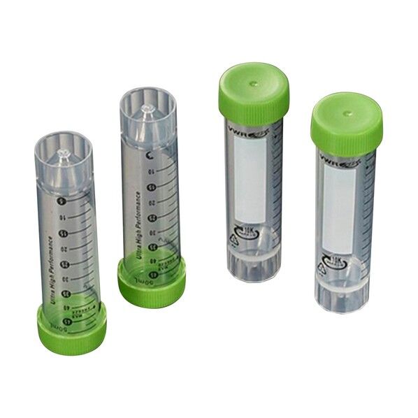 自立型スーパークリア遠沈管 50mL 50本 滅菌済 82018-050 10袋