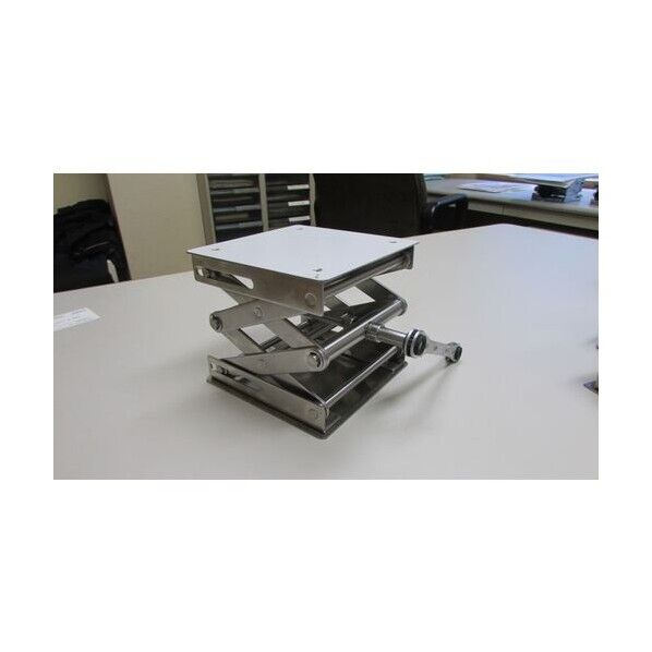 ラボジャッキ オールステンレス 150×150 ラチェット式 03S-R004 1点