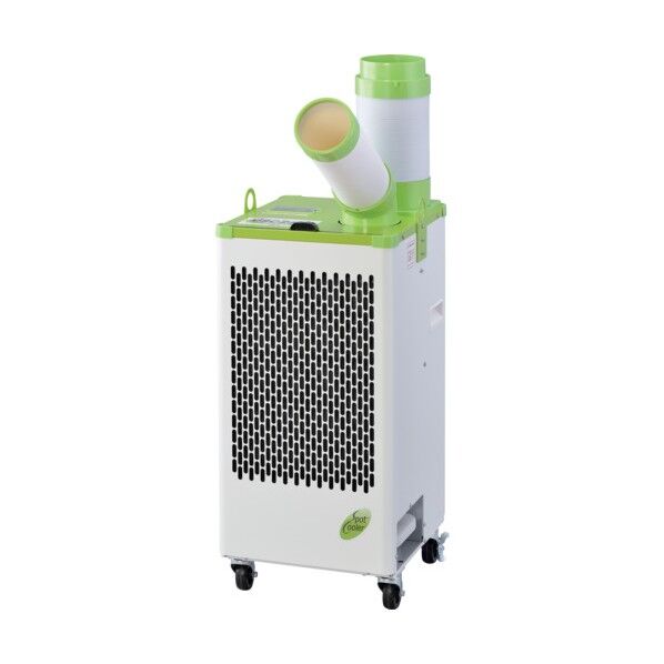 スポットクーラー 板金筐体 単相100V 自動首振り機能付