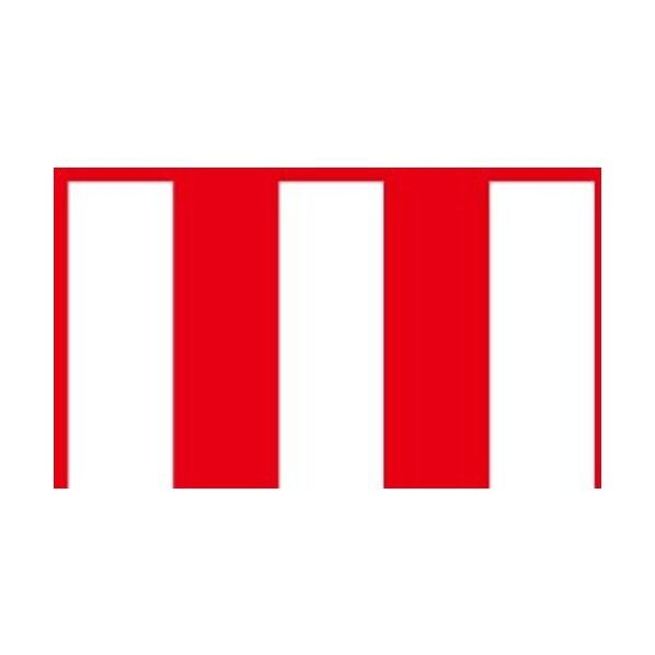 紅白幕 綿製 紐付