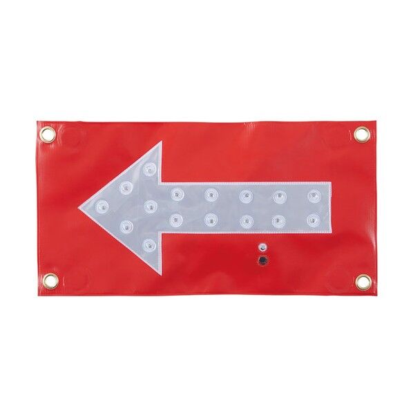 LEDミニシェブロン(LED赤色) 386-674A 1点...