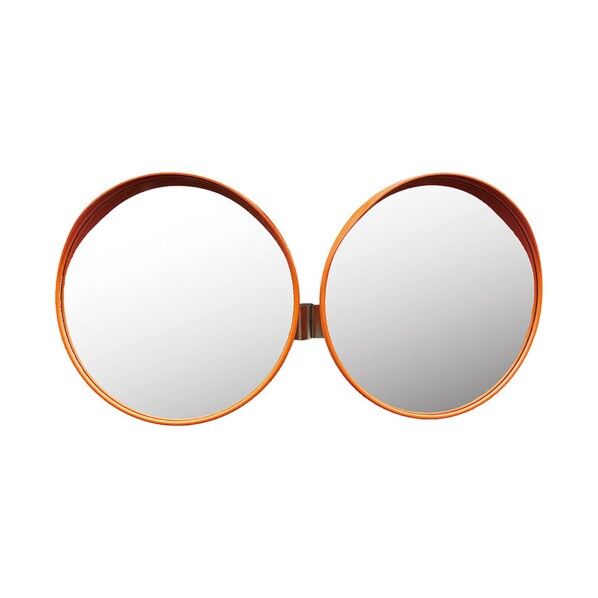 カーブミラー 300mmΦ 二面鏡ミラーのみ 384-233 1セット...