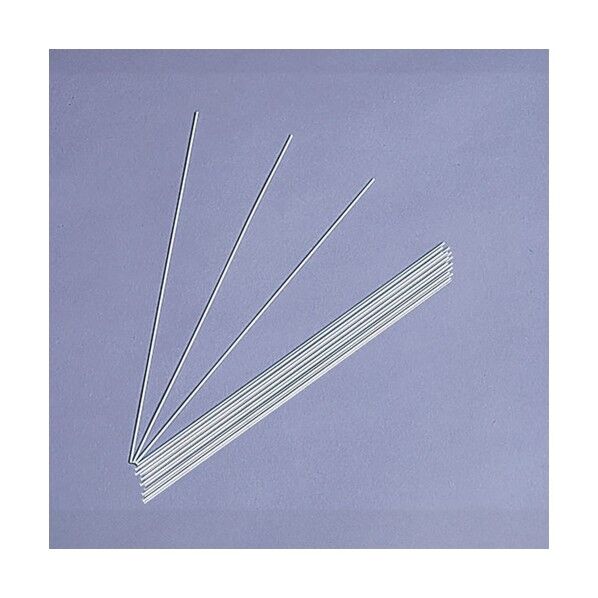 針金白ビニール被覆200mm 460-751 20本...