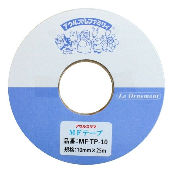 MFテープ 25m×10mm×0.2mm 白 MF-TP-10N 1巻
