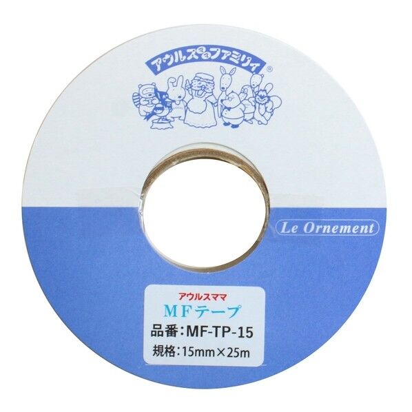MFテープ 25m×15mm×0.2mm 白 MF-TP-15N 1巻