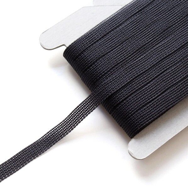 YKK ノンレッチテープ 50m×6mm×0,3cm 黒 TNO3-06-B 1巻