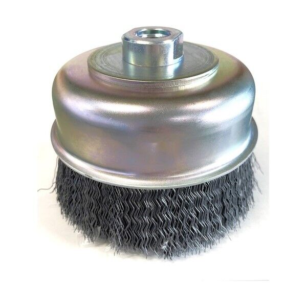 カップブラシ 電動工具用 カップ型 120xM16x38x110 SUS-0.3 CMS-120 1個