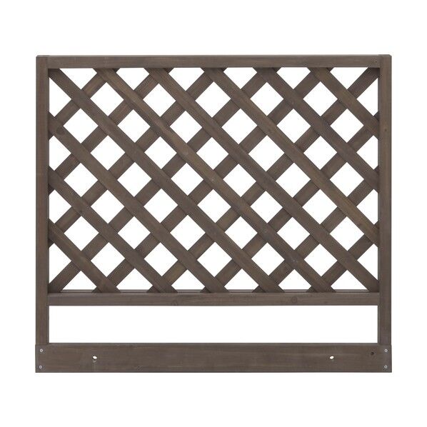 システムデッキラティスACQ ブラウン 1個