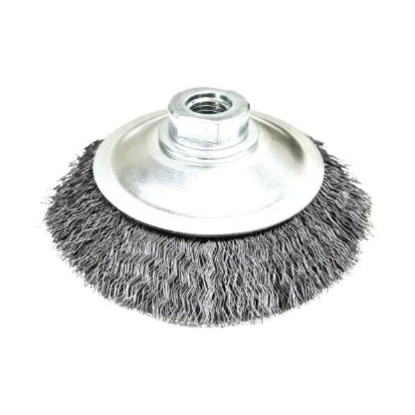 ベベルブラシ 電動工具用 ベベル型 125xM16x85 SUS-0.3 BMS-125 1個