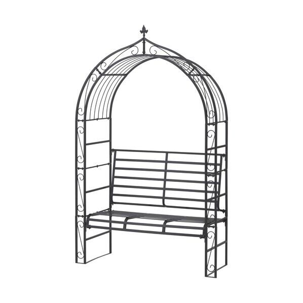 タカショー 屋外用品 ラバーズベンチ パーチェ ブラック GSTY-63BBK 1台...