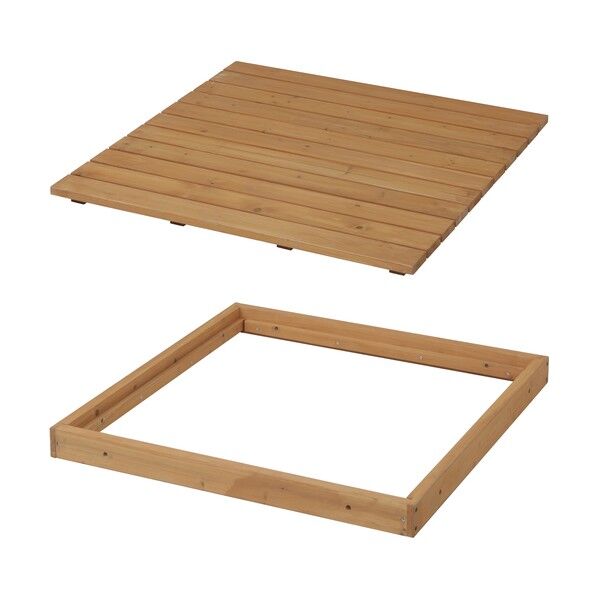 デッキ・タイル用品 システムデッキ ナチュラル デッキセット SDW-NDS 1組...