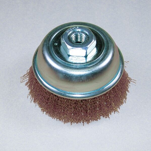 真鍮カップブラシ