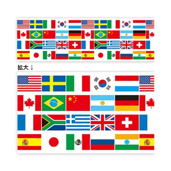 トレード 年間タイトルポップ ビニール幕 万国旗 600mm×50m巻 PA8-0957 6300053435 1巻...